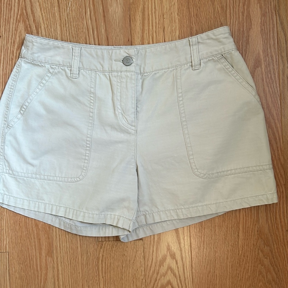Context Cotton light tan shorts